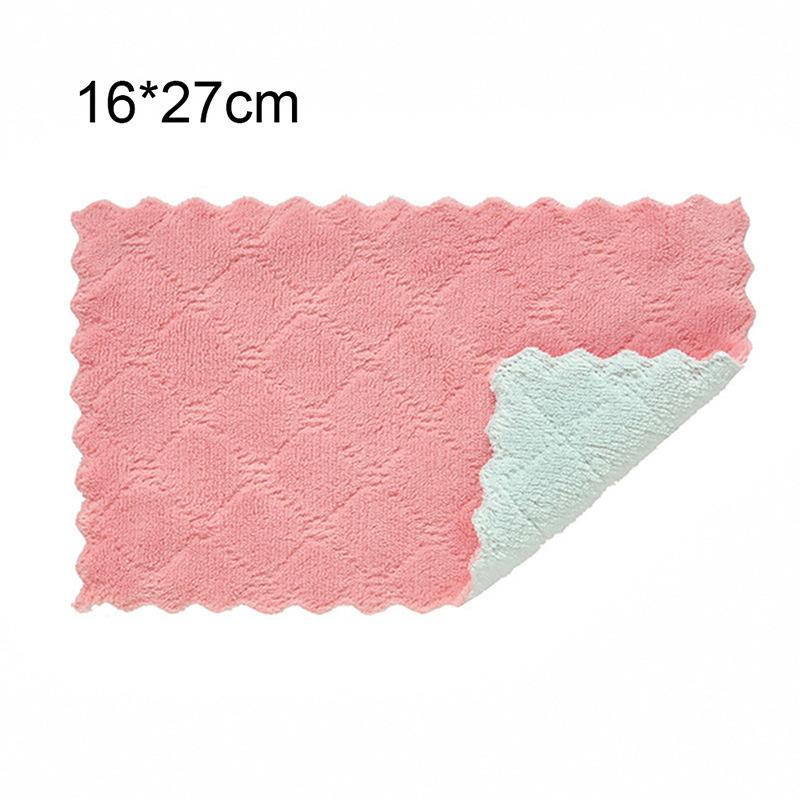 12pcs Super Absorbent Microfiber Kitchen Dish Cloth High-efficiency Tableware Household Cleaning Towel Kitchen Tools Gadgets