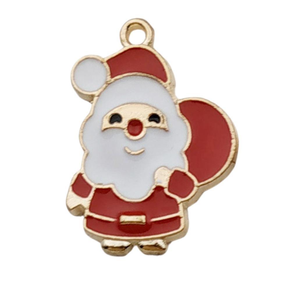 140 Kinds Of Christmas Drips Santa Claus Snowman Snowflake Deer Earrings Bracelet Pendant Diy Jewelry Accessories