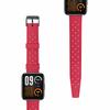 ERBORD Universal Silicone Strap 22mm, Tropic, Red / Black Buckle