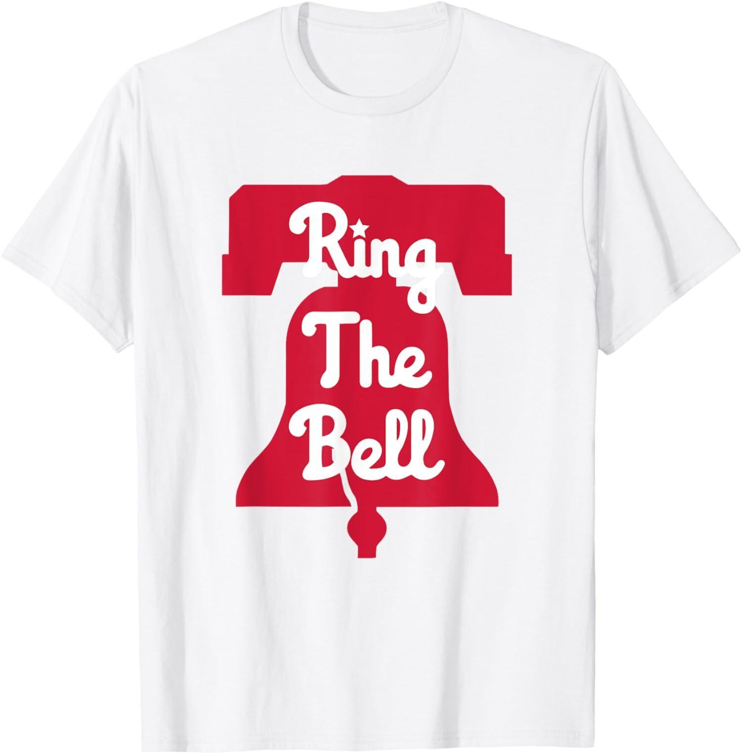 Vintage Philly Baseball Ring The Bell Philadelphia Unisex T-Shirt S разноцветный