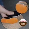 Old Beijing cloth shoes men's handmade lasagna casual black cloth shoes medium old dad shoes