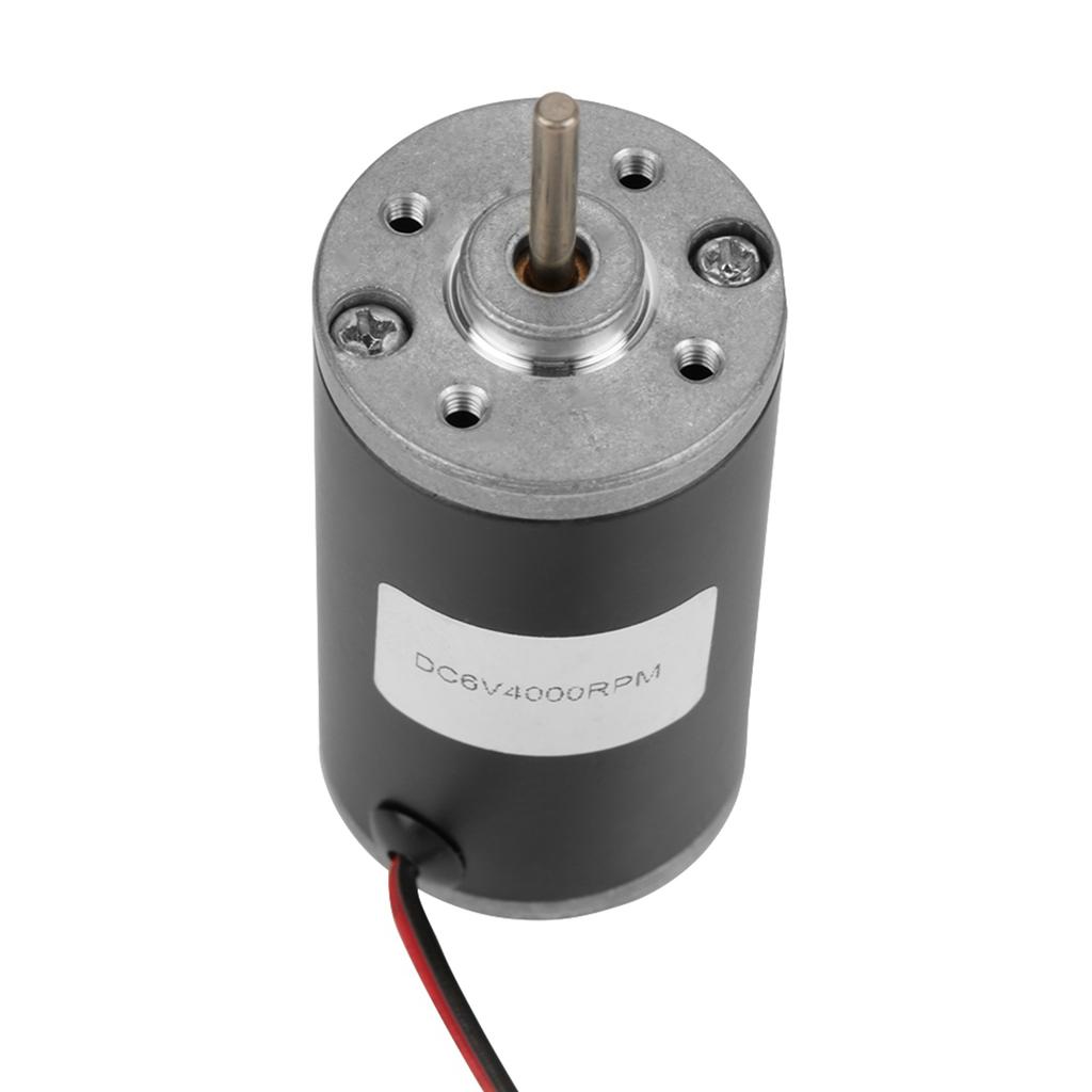 31ZY Permanent Magnetic DC Carbon Brush Motor CW CCW (6V 4000rpm)