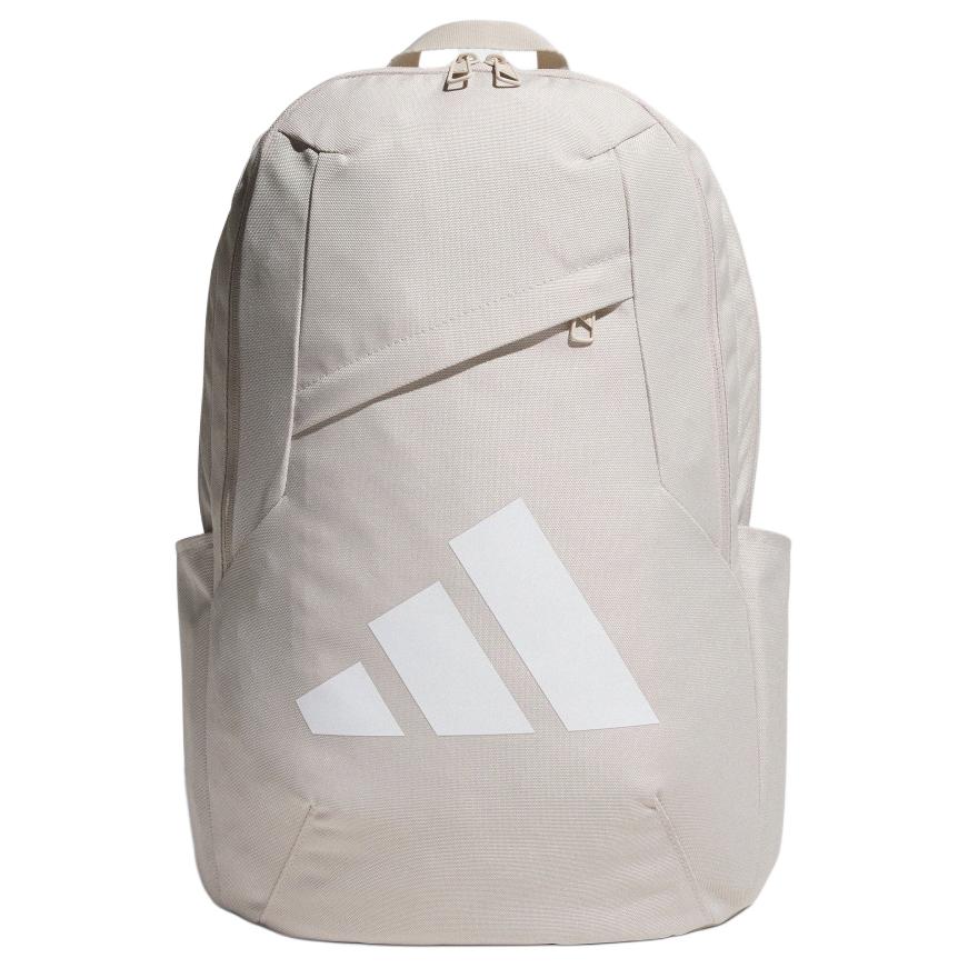 

Adidas Essentials 25.5L Classic Logo Color Block Design Recycled Polyester Backpack Men Backpack Khaki JM4959 Khaki