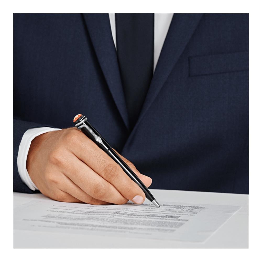 Montblanc penna a sfera Heritage Collection Rouge et Noir Edizione Speciale nera 114724