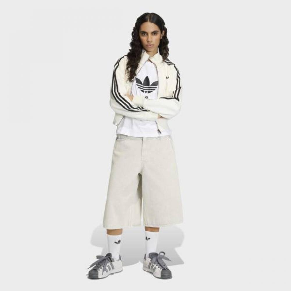Adidas Women Daily Jacket Kd2892 Denim Track Top
