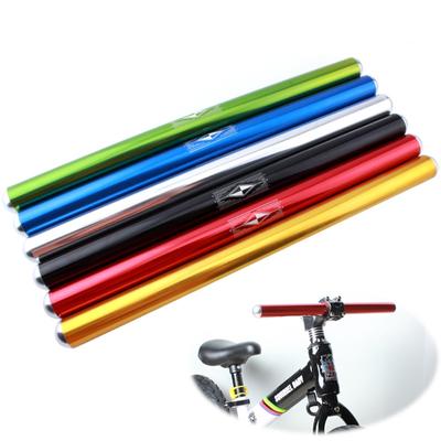 Manubrio Orizzontale per Bicicletta 25.4mm Manubrio Dritto Per Fixie Gear Bicicletta Pieghevole