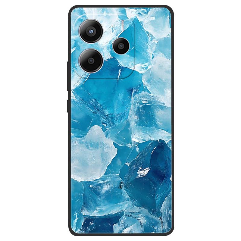 For Redmi Note 14 4G (Europe) Phone Case Marble Painting Pattern Soft Silicone Anti Drop Cover For Xiaomi Redmi Note14 4G Shell
