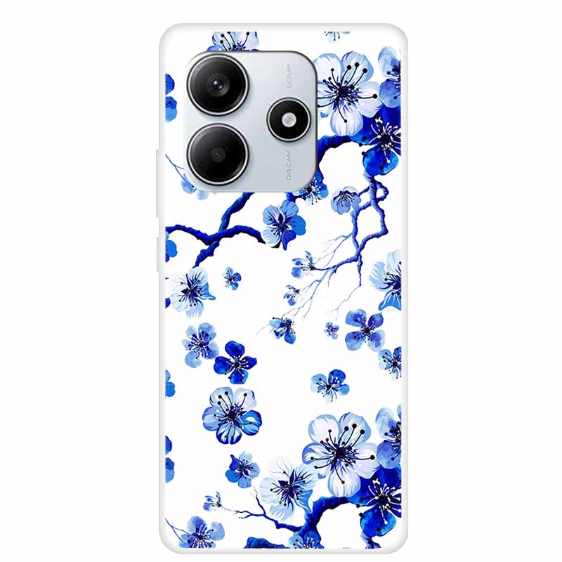 For Redmi Note 14 5G 2025 Phone Case Clear Transparent Edge TPU Silicone Soft Back Cover Case For Redmi Note 14 Case Coque Funda