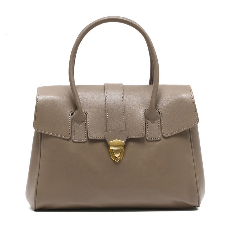 Tote Bag, Large-capacity Briefcase, Fashionable and Elegant Handbag, Retro Commuting Large Bag