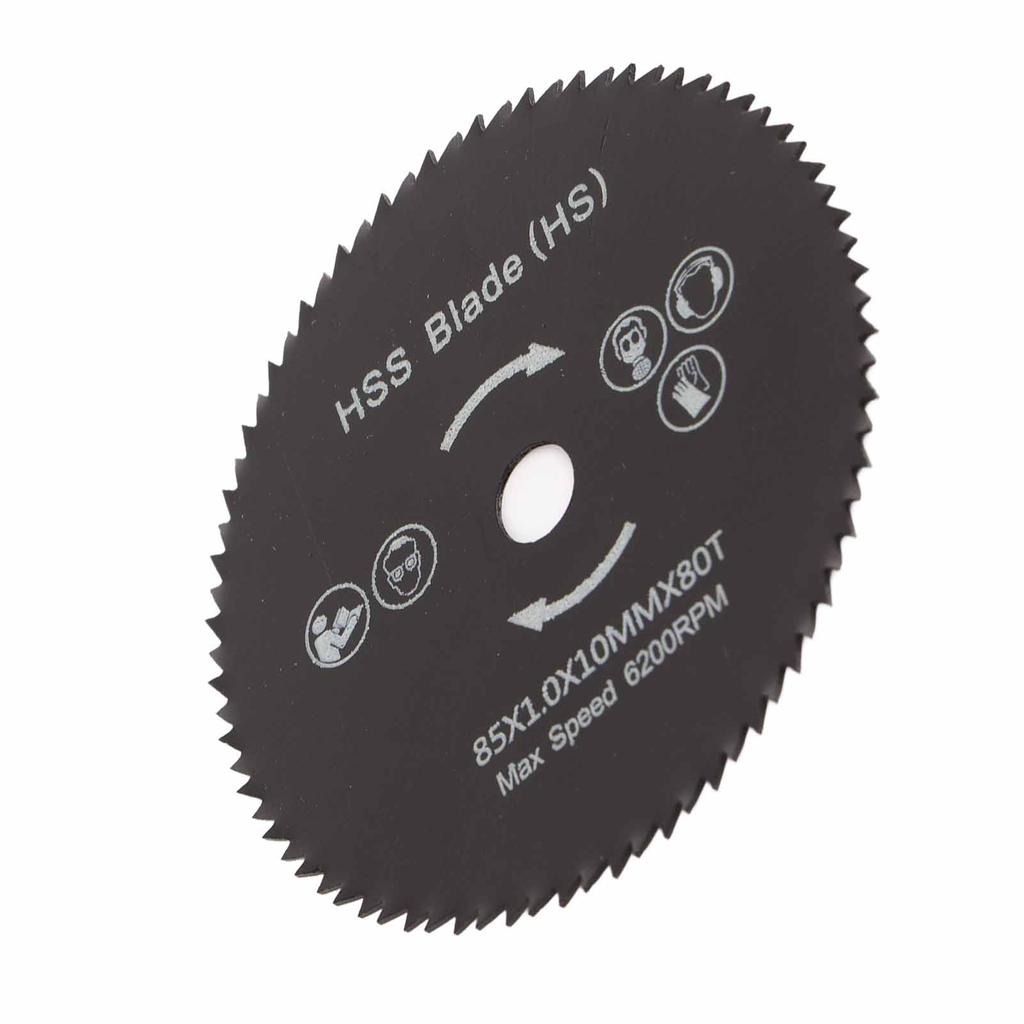 85mm 80-tooth stainless steel circular saw blade Wood cutting tool 10mm bore Cutting saw blade Circular saw blade
