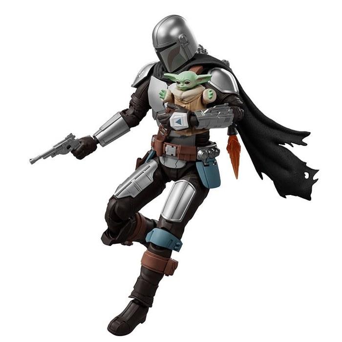 Blokees Star Wars Mandalorian & Grogu CC05 Din Djarin & Grogu ABS/PVC Assembly Plastic Model