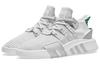 adidas Originals Eqt Bask Adv J Cushioning Abrasion Resistant Balance Mid Top Kids Lifestyle Shoes Gray Green Teenagers CQ2362