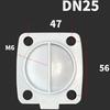 DN8/10/15/20/25/32/40/50/65/80 PTFE EPDM Sanitary Diaphragm Seal Gasket For Diaphragm Valve Homebrew