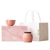 Simple Pink Teacup Ceramic Tea Set Master Cup Drinking Tea Cup Tea Can Whole Set Gift High-end Gift Box Tea Cup