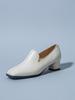 Heenn Heenn . Hs1805 Square Pumps Ivory