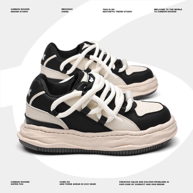 

2025 autumn new 7cm invisible inner height increase air force foam dissolving shoes men s casual versatile board shoes couple shoes Female size 36