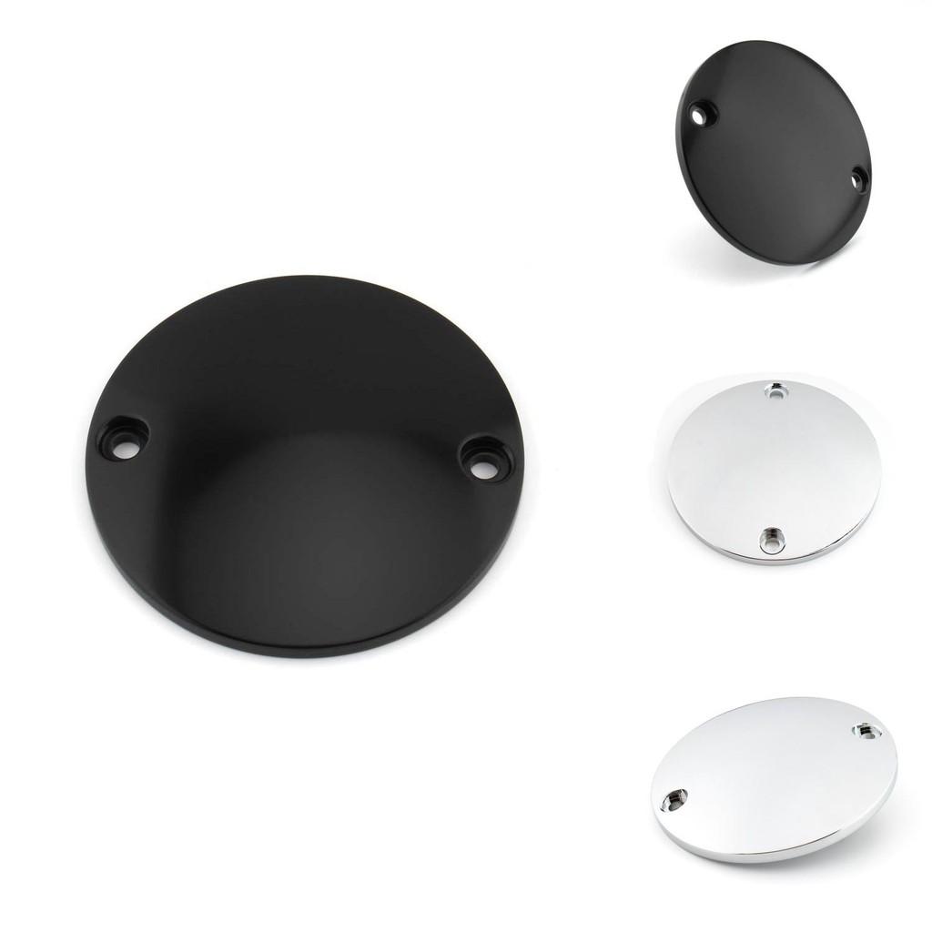 Stylish Engine Clutch Cover For Glide Road King Soft Tail With Exquisite Design In Black Silver