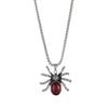 Cute Spider Pendant Couple Necklace Long Halloween Jewelry