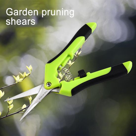 Stainless Steel Garden Pruning Shears Cutter Flower Branches Pruner Hand Tool