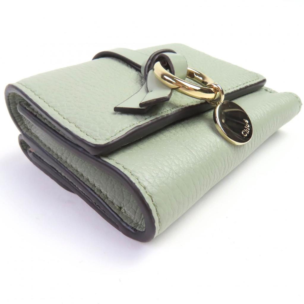 Chloe Dreifach-Geldbörse ALPHABET MINI TRIFOLD Leder Damen A3689460 Gebraucht