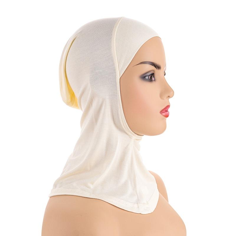 Women's Muslim Hijab Scarf-Cotton & Modal Material Turban Style Multi-Function Ethnic Headwear