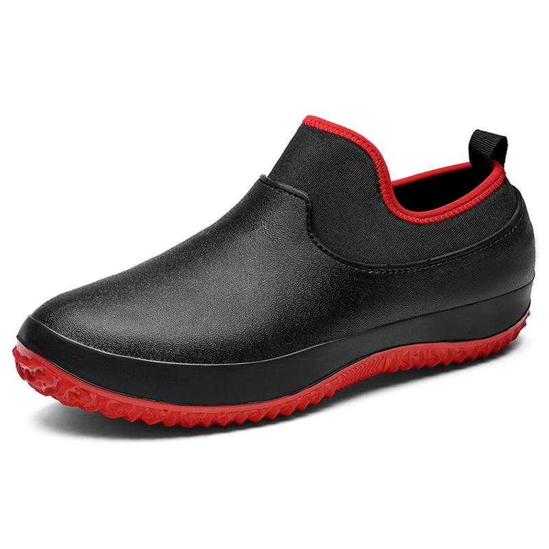 Nonslip Chef Shoes For Men Kitchen Work Cook Hotel Restaurant Working Rubber Sandals Zapatos De Cocina Slip Resistant Buy At A Low Prices On Joom E Commerce Platform