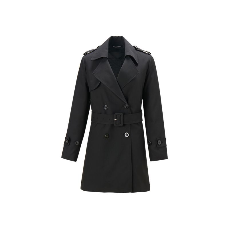 

Dongxin классический водонепроницаемый удлиненный плащ-тренч с двумя версиями подкладки из 90% утиного пуха, съемная пуховая куртка для женщин XL