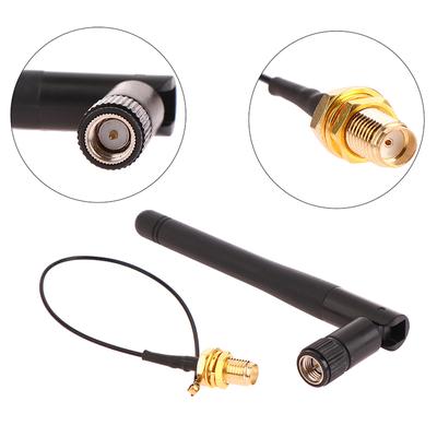 Esp8266 Esp32 samec pigtailový kabel 3Dbi Wifi 2,4G anténní anténa Sma-Ky samec bezdrátový router 17Cm Pci U.Fl Ipx To Sma-Ky