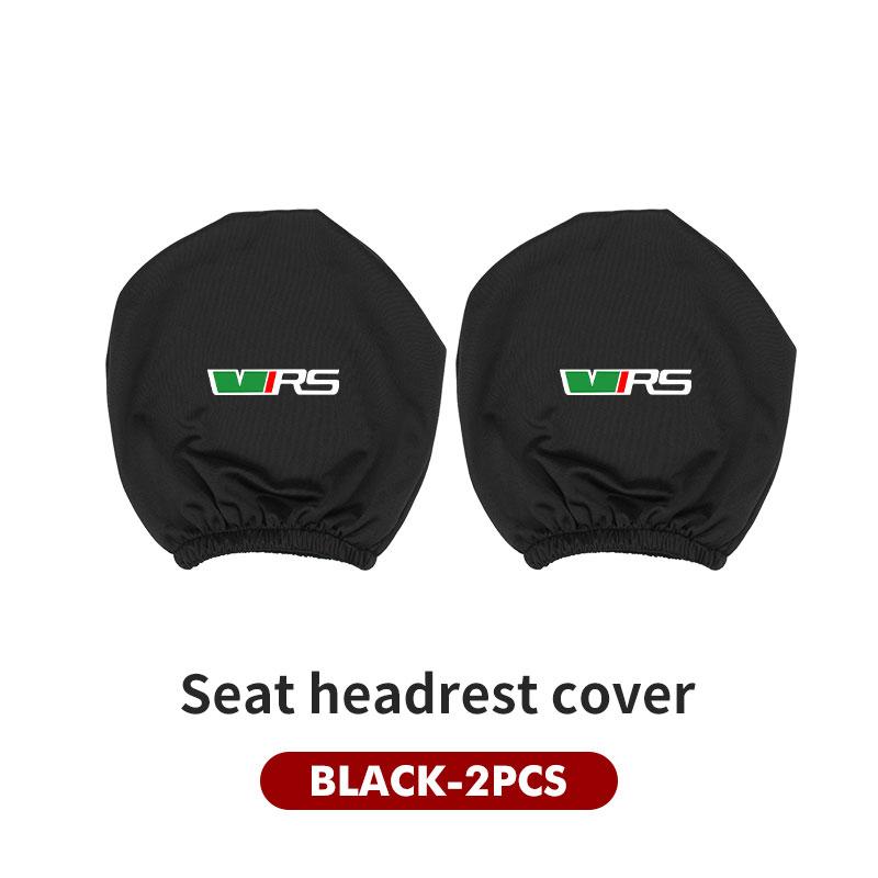 Car Seat Headrest Neck Pillow Cover Anti-Dirty Protective Cover For Skoda Octavia 2 3 Rapid Kodiaq Karoq Fabia Kamiq Superb MK3