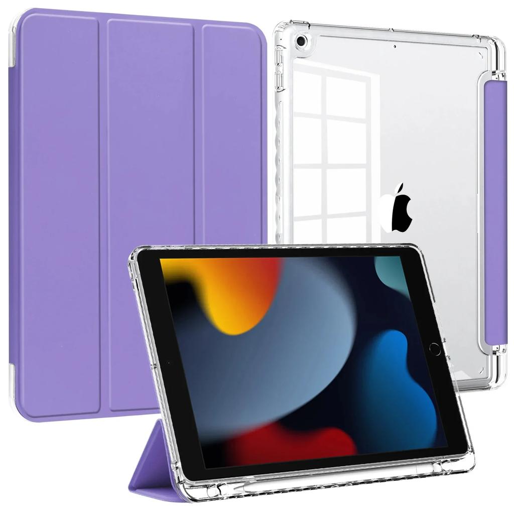 New Acrylic HD Case for IPad Pro M5 11 13 Inch Funda for Ipad Pro 6 Th Generation (M5) Case with Pencil Holder Shockproof Cover