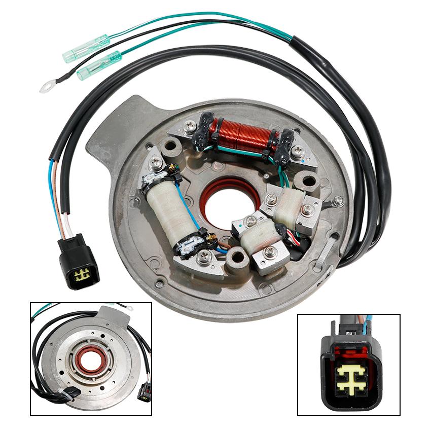 Motorcycle Ignition Magneto Stator Coil For Yamaha 40hp E40G 40hp E40GMH 40hp E40GMHL 40hp E40GMHS 40hp EK40GMHL 6F5-85560-B0 CN
