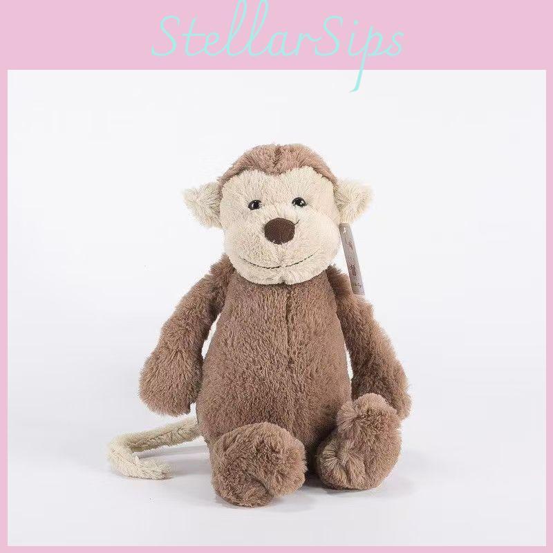 Toys Plush Monkey Animal Stuffed Doll Cartoon Bedroom Decoration Kids Gifts