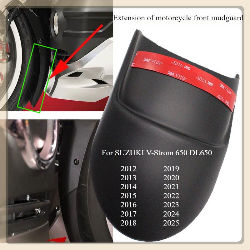 Motorcycle modification front mudguard extended mudguard suitable for Suzuki DL650 V-strom DL 650 XT 650XT Vstrom Vstrom650