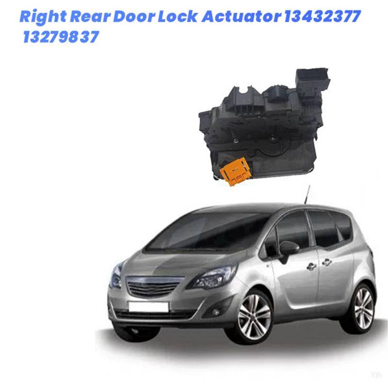 Привод замка задней правой двери 13432377 для GM Opel Vauxhall Meriva B 10-17 Механизм защелки двери 13279837 133657 135089—L49A