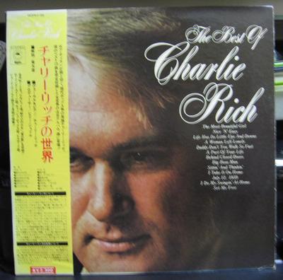 LP Record CHARLIE RICH  Best Of Charlie Rich ECPM48 EPIC 1973 Japan Obi CountryFolk Used