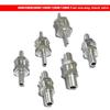 Fuel Check Valve Aluminum Alloy 4/6/8/10/12/14mm High Temp Resistance Automotive One Way Valve
