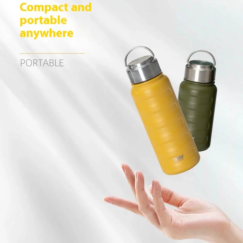 Tyeso Double Stainless Steel Thermos Mug Portable Sport Vacuum Flask Large Capacity Thermal Water Bottle Tumbler Drinks Cup