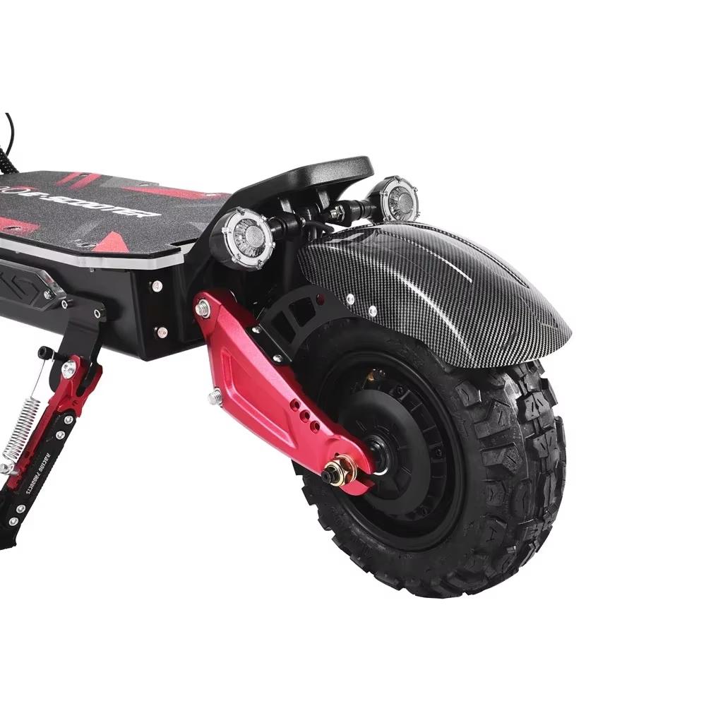 BOYUEDA S5 Elektroroller 6000W Motor 60V38AH Akku 120KM Reichweite 85KM/H Geschwindigkeit NFC Smart App RGB Lichter Offroad E Scooter
