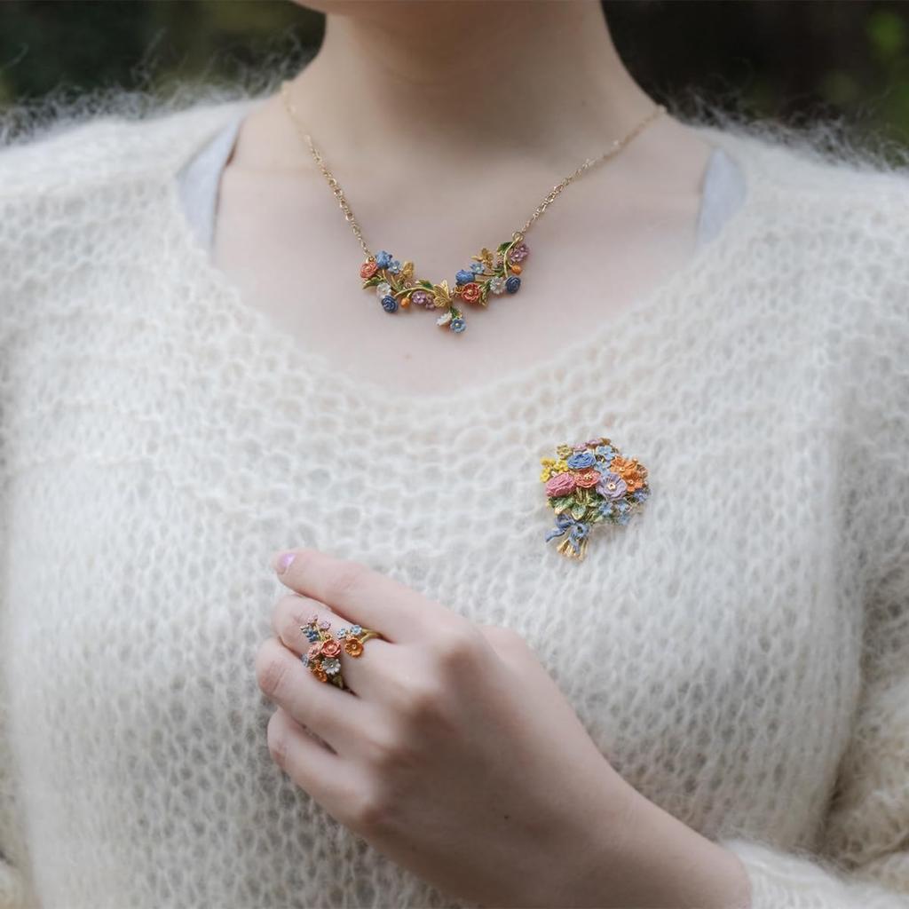 [Palnart Poc] Palnart Poc: Garden Bouquet Necklace