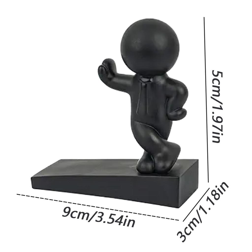 1PC Door Stopper Non-Slip Door Stop Decorative Door Stop Wedge for Home Apartment Workplace Dormitory Bedroom Garage Hotel