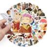 50-Piece Avatar: The Last Airbender Sticker Set for Suitcases, Phones, Helmets, Guitars, and Cars.