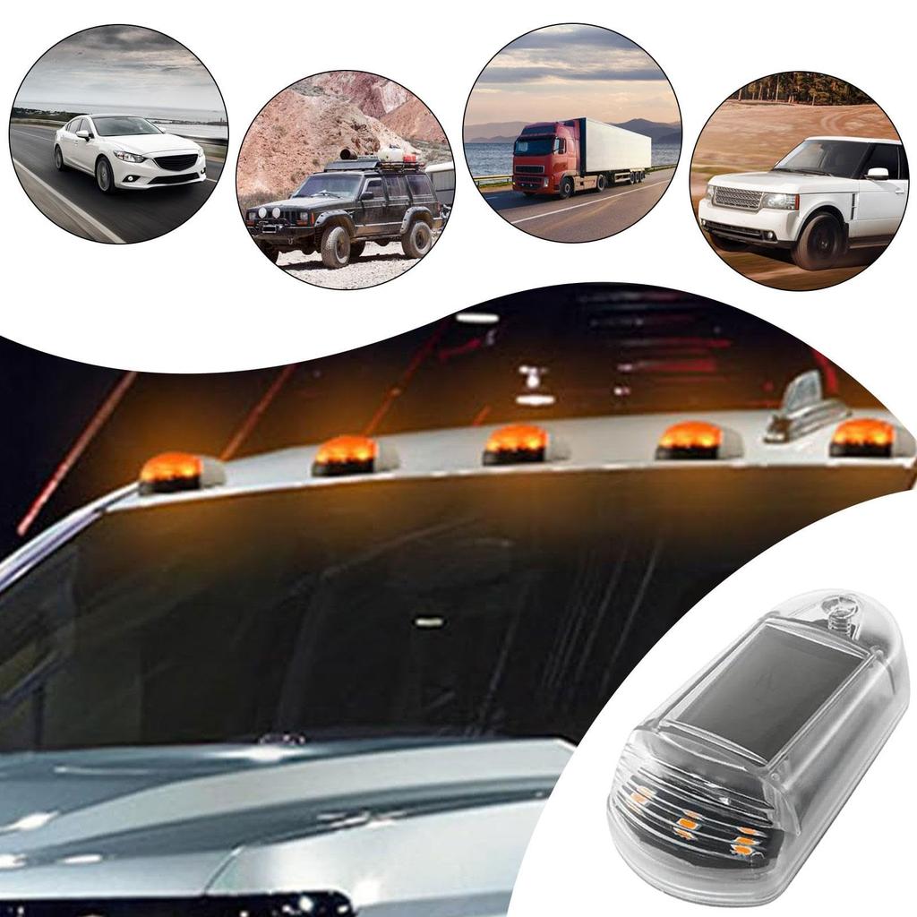 LED Cabblue Flight, Solar Cab Light | Truck Roof Lights | Shockproof Truck Marker