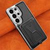 Premium Business Leather Case For Samsung Galaxy S26 Edge S25 Ultra S24+ Plus S23 Cover With Magnetic Card Slot Holder Pocket