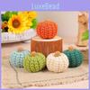 Colorful Handcrafted Knitted Pumpkin Decoration For Festive Party Decor And Events