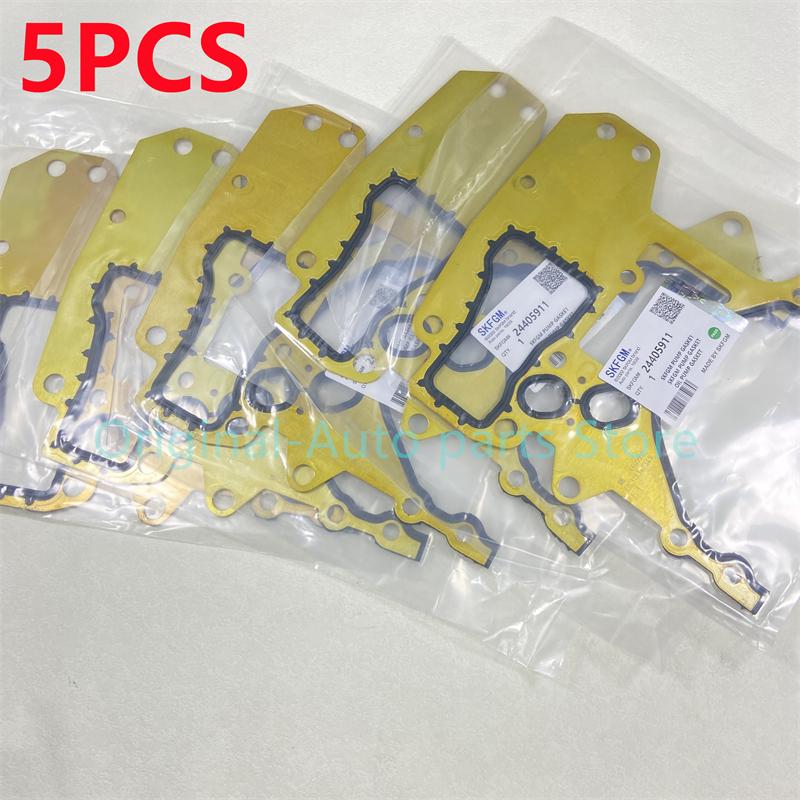 5PCS Engine Timing Cover Gasket 24405911 For Chevrolet Aveo Cruze Trax Sonic Vauxhall Opel Mokka Signum Insignia Astra Zafira