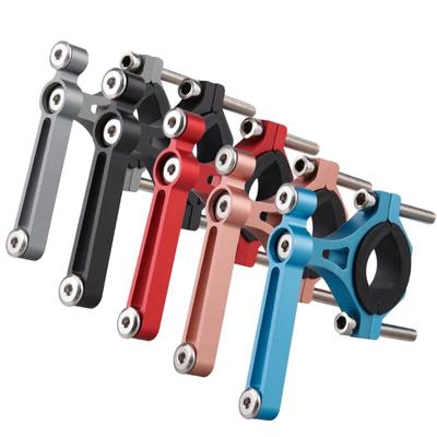 Bicycle Water Bottle Cage Adapter Handlebar Seatpost Mount Quick Release Durable Aluminum Alloy Conversion