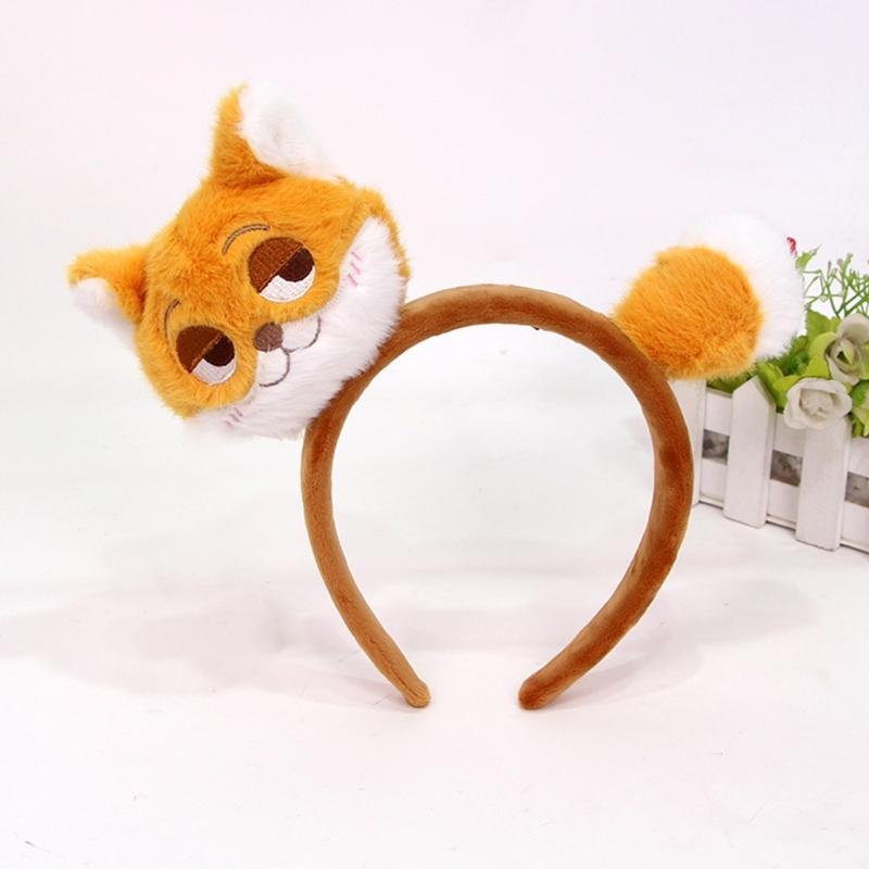 Fascia per Capelli con Personaggi Animali per Bambini Leggera Comoda Copricapo Accessori Per l'Uso Quotidiano