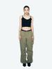 ASIF CALIE Parachute Cargo Pants Khaki
