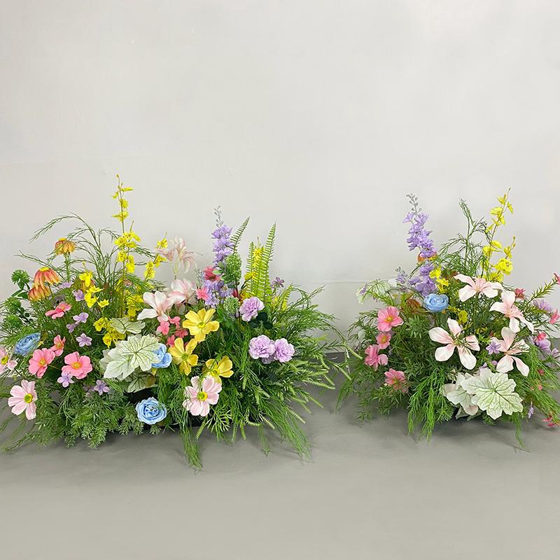 Monet Garden Mori Style Artificial Flower Row for Weddings and Displays