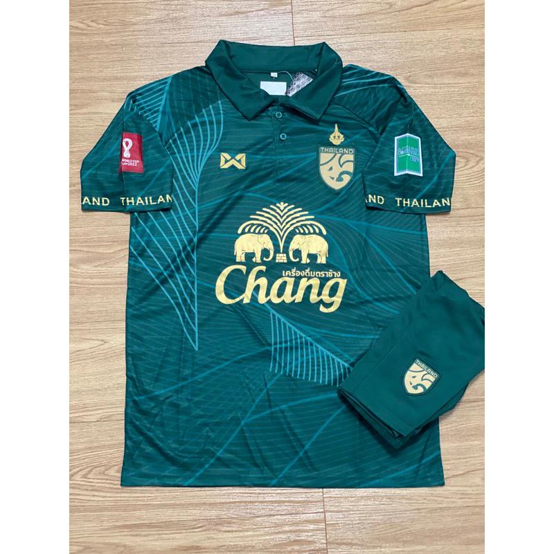 Thailand FUSSBALL SOCCER NATIONALTEAM Asien CUP TRIKOT SHIRT HOME FAN Print Polokragen Schnelltrocknend Kurzarm Uniform Elefantenlogo Sport